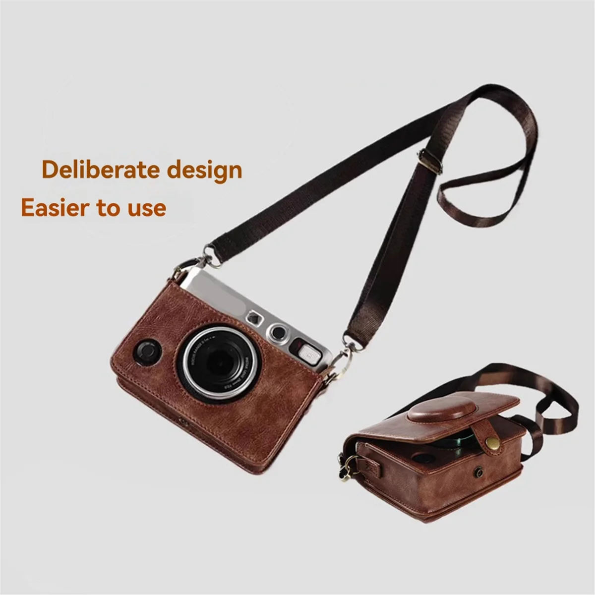 Highly Recommended.PU Leather Camera Bag for Fujifilm Instax Mini EVO Protective Case,C
Highly Recommended.PU Leather Camera Bag for Fujifilm Instax Mini EVO Protective Case,C