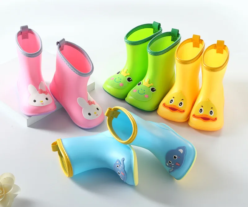 Nice Wide Round Toe Children Rainboots Baby PVC Rubber Waterproof Kids Water Shoes Lovely Cartoon Rain Boots Platform
Nice Wide Round Toe Children Rainboots Baby PVC Rubber Waterproof Kids Water Shoes Lovely Cartoon Rain Boots Platform