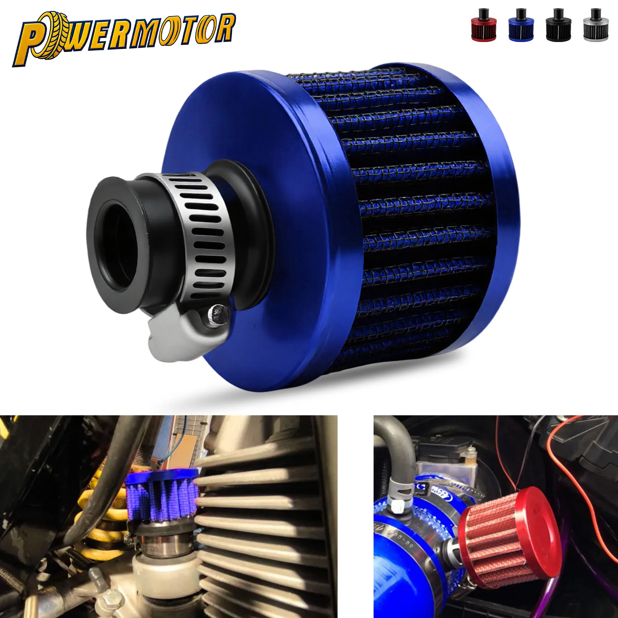 High Flow Air Filter 12mm Universal Motorcycle Accessories Mini Breather Filter Cold Air Intake for Motorbike Scooter
High Flow Air Filter 12mm Universal Motorcycle Accessories Mini Breather Filter Cold Air Intake for Motorbike Scooter