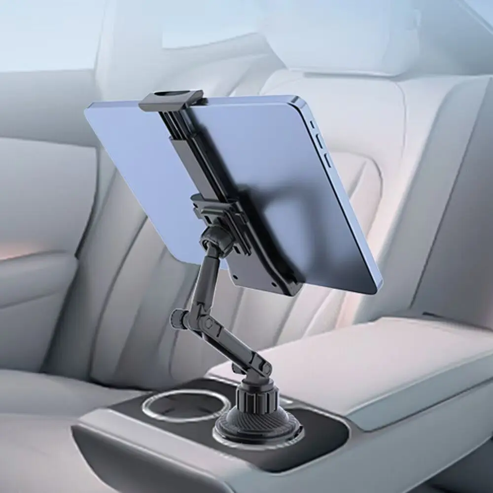 Car Tablet Stand Cup Slot 360° Roation Adjustable Smartphone Holder For iPad Pro 11 Air Foldable Drink Bottle Support
Car Tablet Stand Cup Slot 360° Roation Adjustable Smartphone Holder For iPad Pro 11 Air Foldable Drink Bottle Support