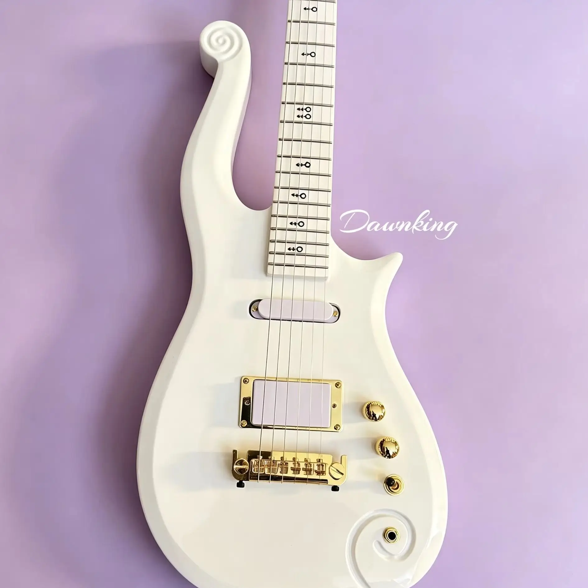 US warehouse Cloud Style White Electric Guitar Gold Hardware Fixed Bridge Single Humbucker Pickup 6-String Guitar Free Shipping
US warehouse Cloud Style White Electric Guitar Gold Hardware Fixed Bridge Single Humbucker Pickup 6-String Guitar Free Shipping