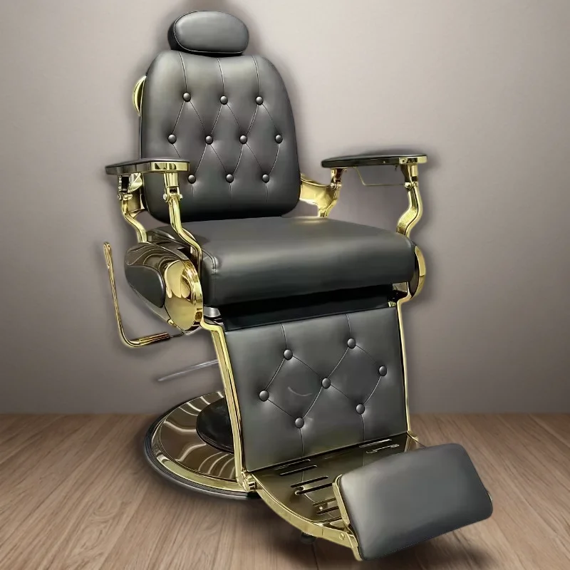 High-end Retro Men's Oil Head Chair Barber Shop Chair Hair Salon Special Use Hairdressing Chair Commercial Furniture
High-end Retro Men's Oil Head Chair Barber Shop Chair Hair Salon Special Use Hairdressing Chair Commercial Furniture