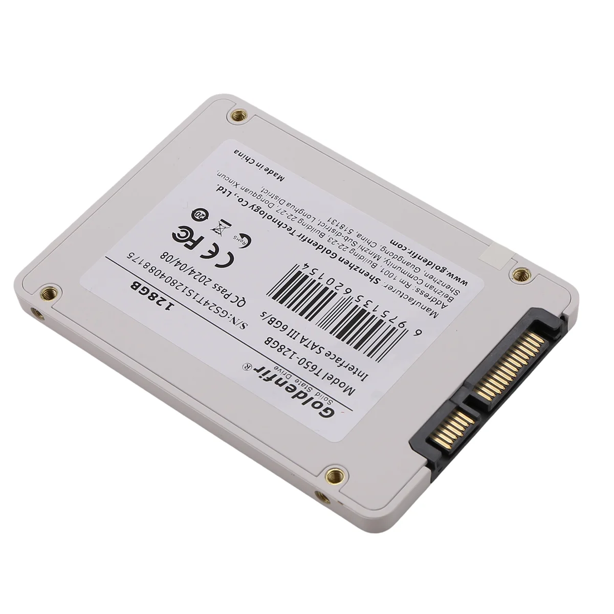 【Сплетение цены】Золоденфир SSD 128 ГБ SSD 2.5 Жесткий диск Твердотельные диски 2,5-дюймовый внутренний твердотельный накопитель
【Сплетение цены】Золоденфир SSD 128 ГБ SSD 2.5 Жесткий диск Твердотельные диски 2,5-дюймовый внутренний твердотельный накопитель