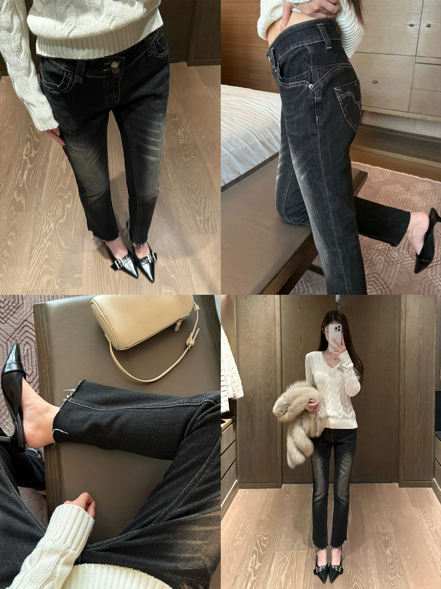 Slim Fit High Waist Denim Jeans Women's Casual Style Winter Fashion Streetwear Washed Elastic Cuff Pants Ladies Premium
Slim Fit High Waist Denim Jeans Women's Casual Style Winter Fashion Streetwear Washed Elastic Cuff Pants Ladies Premium