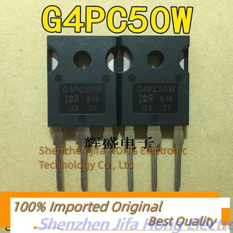 10PCS/Lot IRG4PC50W G4PC50W IGBT TO-247 600V 27A Imported Original Best Quality