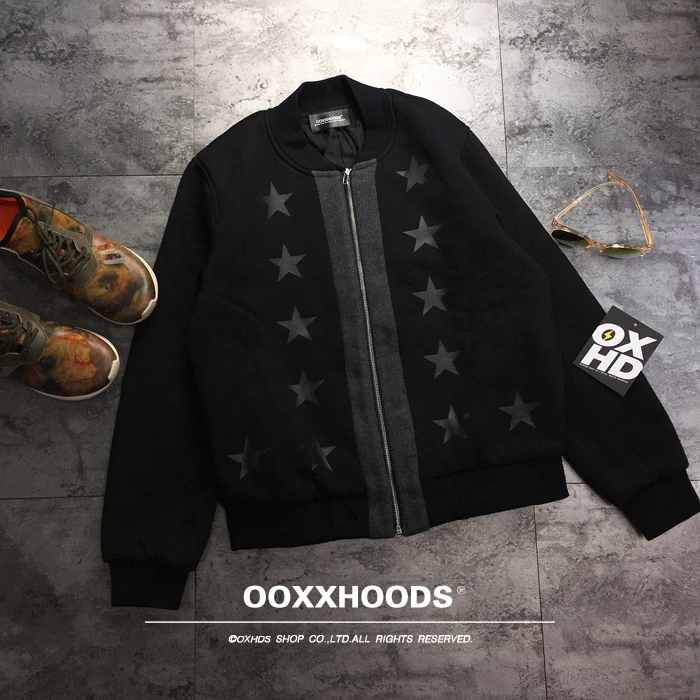 Original Trendy Minimalist Dark Five Star Woolen Baseball Jacket Outerwear Loose OS Boyfriend BF for Couples Street Style
Original Trendy Minimalist Dark Five Star Woolen Baseball Jacket Outerwear Loose OS Boyfriend BF for Couples Street Style