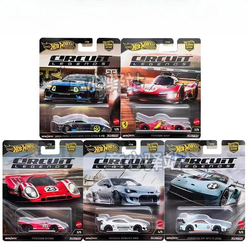 Original Hot Wheels Premium Circuit Legends Car Culture 1/64 Diecast Ford Mustang Ferrari 499P Porsche 911 Subaru Boys Toys Gift
Original Hot Wheels Premium Circuit Legends Car Culture 1/64 Diecast Ford Mustang Ferrari 499P Porsche 911 Subaru Boys Toys Gift