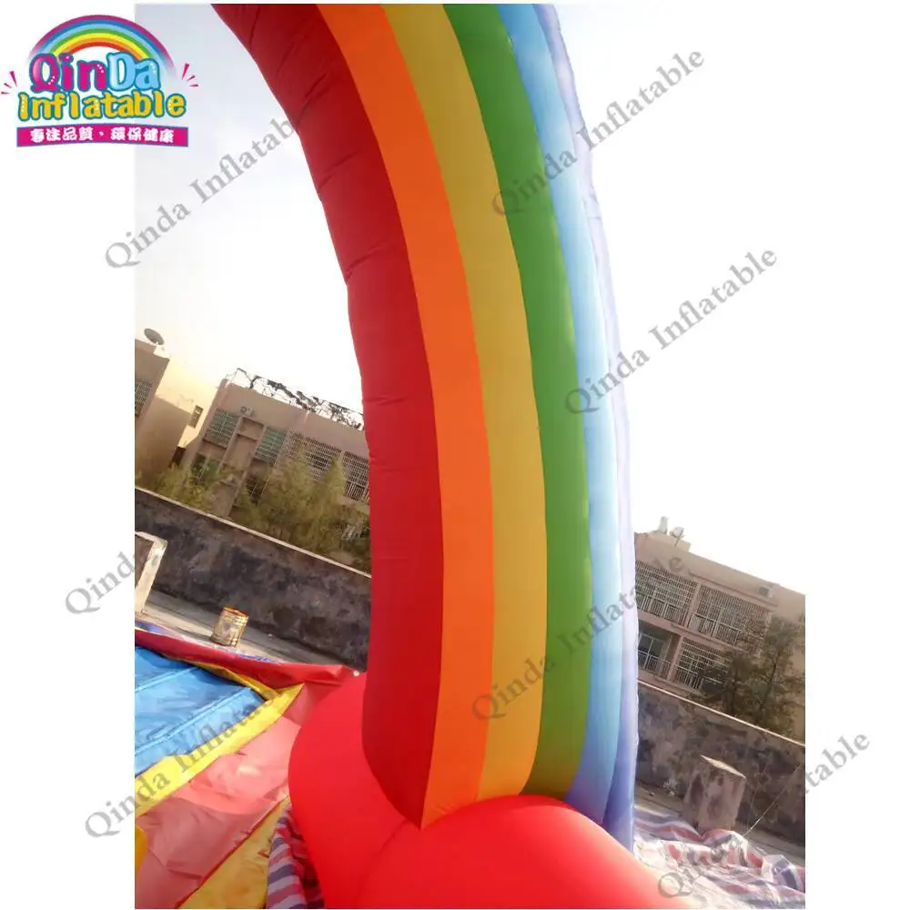 Party Event Oxford Cloth Inflatable Christmas Archway 10m Inflatable Rainbow Arch With Free Air Blower
Party Event Oxford Cloth Inflatable Christmas Archway 10m Inflatable Rainbow Arch With Free Air Blower