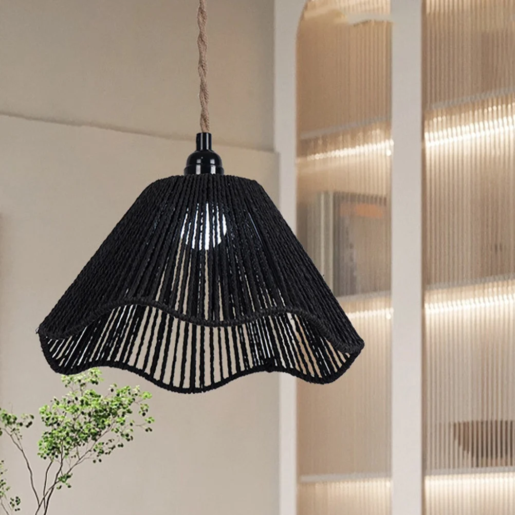 1pc Retro Style Woven Lamp Shade Handmade Chandelier Cover For Ceiling Light Farmhouse Cafe Restaurant Decor Lighting
1pc Retro Style Woven Lamp Shade Handmade Chandelier Cover For Ceiling Light Farmhouse Cafe Restaurant Decor Lighting