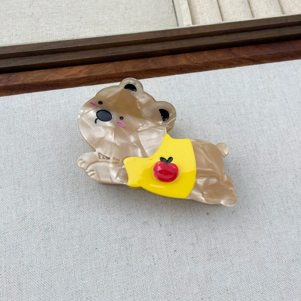 Funny Rabbit Bear Acetate Hair Claw Headwear Puppy Cartoon Animal Hair Clip Creative Hair Accessories Geometry Shark Clip Girls
Funny Rabbit Bear Acetate Hair Claw Headwear Puppy Cartoon Animal Hair Clip Creative Hair Accessories Geometry Shark Clip Girls