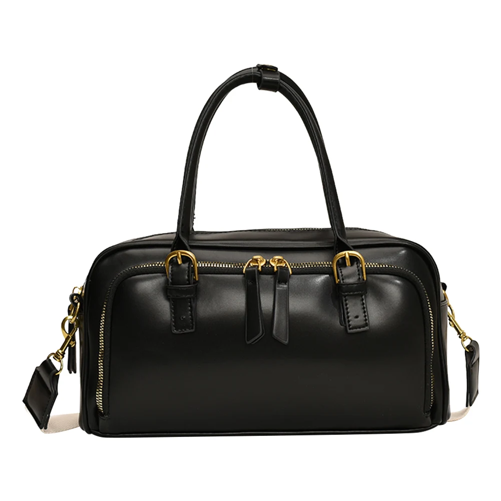 Shoulder Bag for Women Adjustable Strap Boston Tote Bag PU Leather Multi-pocket Top Handle Bag Solid for Work Travel
Shoulder Bag for Women Adjustable Strap Boston Tote Bag PU Leather Multi-pocket Top Handle Bag Solid for Work Travel