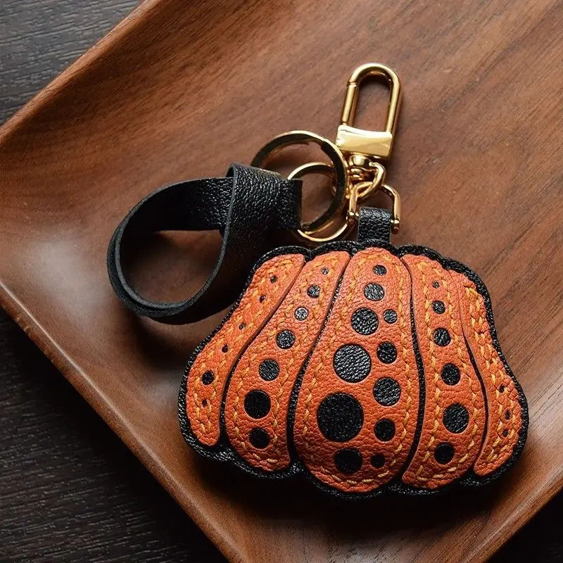 PU Leather Polka Dot Pumpkin Original Handmade Car Key Bag Pendant, Keychain, Car Pendant, Niche Tide Gift
PU Leather Polka Dot Pumpkin Original Handmade Car Key Bag Pendant, Keychain, Car Pendant, Niche Tide Gift