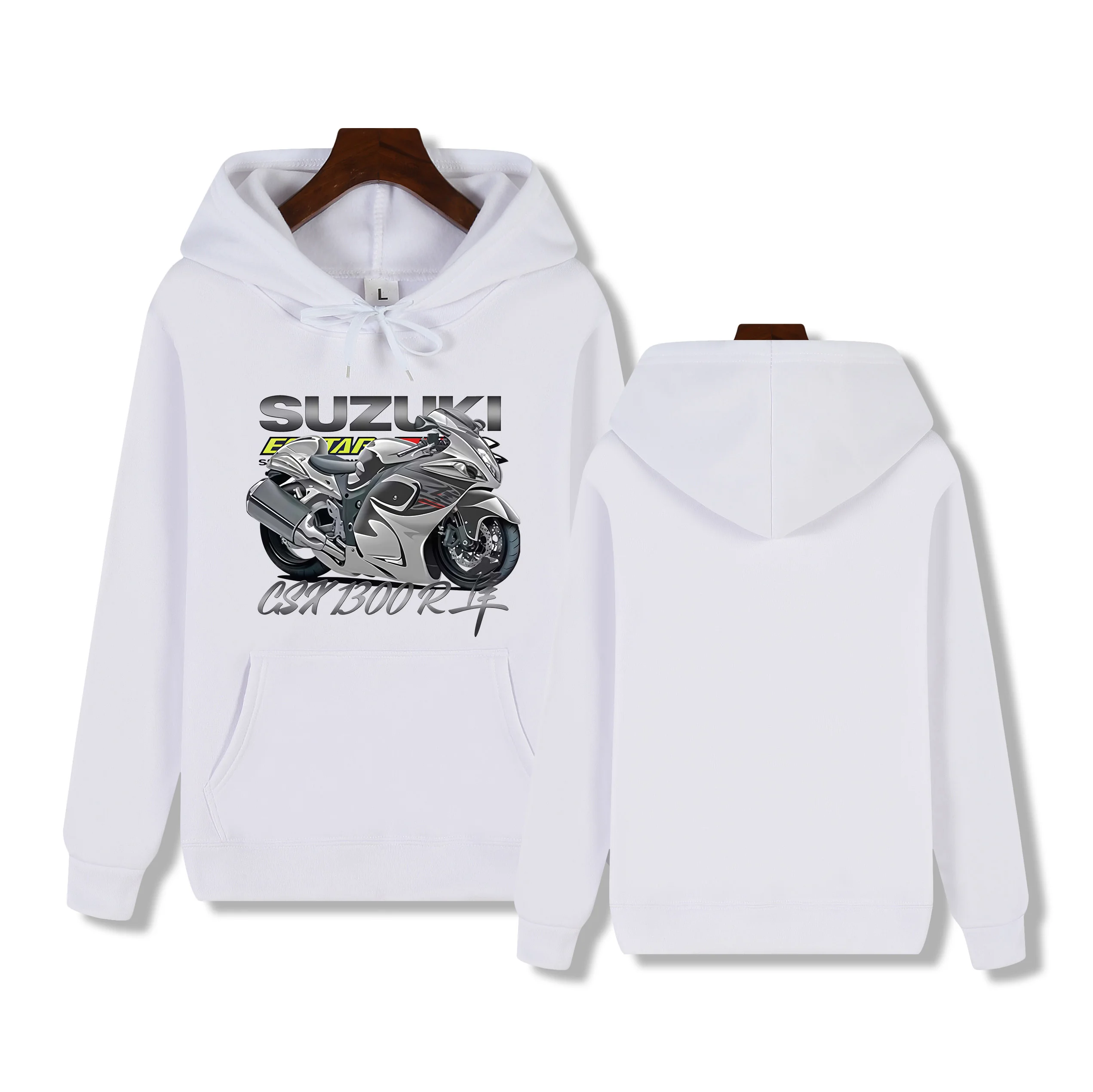 Suzuki high-quality men's printed hoodie for autumn and winter, a casual street style sporty motorcycle enthusiast's hooded top
Suzuki high-quality men's printed hoodie for autumn and winter, a casual street style sporty motorcycle enthusiast's hooded top