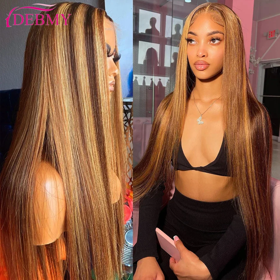 HD 13x6 Highlight Wig Human Hair Lace Front Wig Colored Human Hair Wigs 30 36 Inch Honey Blonde Straight Brown Lace Frontal Wig
HD 13x6 Highlight Wig Human Hair Lace Front Wig Colored Human Hair Wigs 30 36 Inch Honey Blonde Straight Brown Lace Frontal Wig