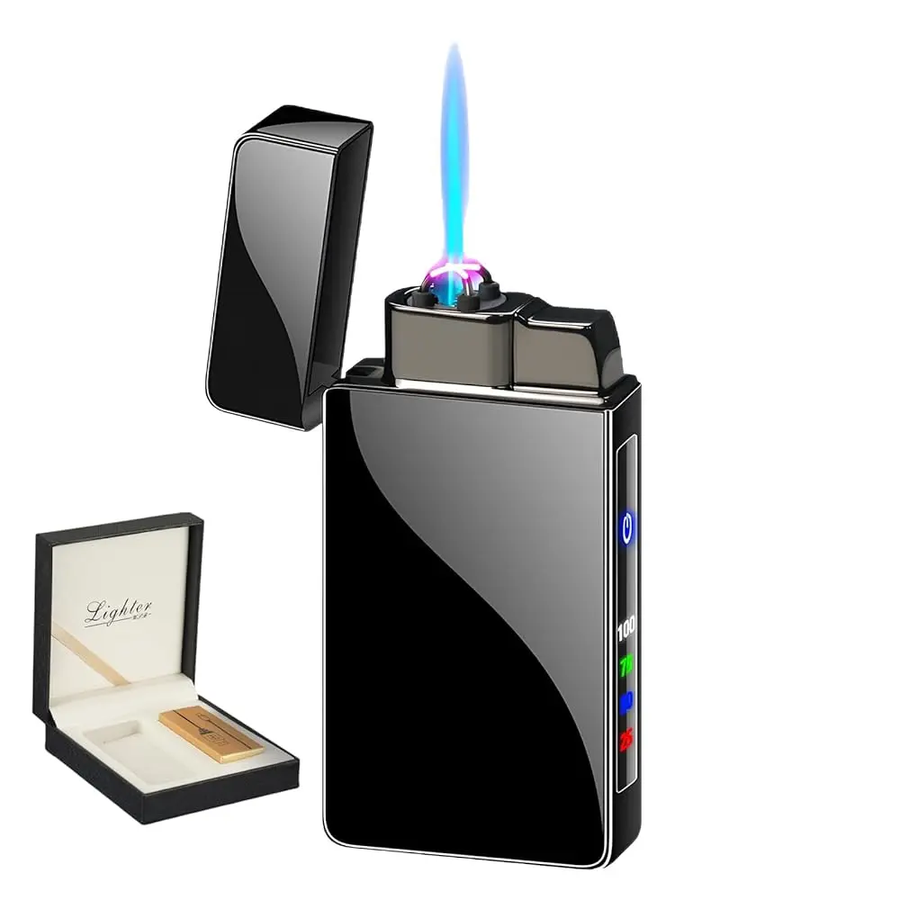 Ailexpress Recommendation - 2-in-1 Dual Arc Jet Torch Lighter, Windproof Electric Plasma Lighter with LED Battery Indicator, USB
Ailexpress Recommendation - 2-in-1 Dual Arc Jet Torch Lighter, Windproof Electric Plasma Lighter with LED Battery Indicator, USB