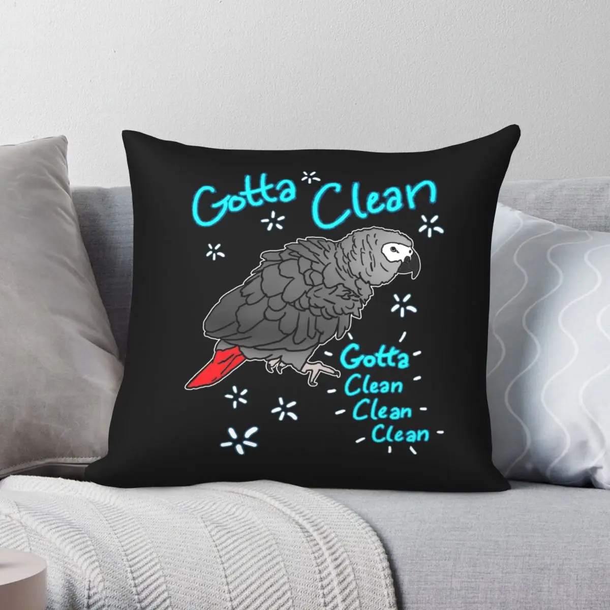 Gotta Clean Pillowcase Polyester Linen Velvet Printed Zip Decor Pillow Case Room Cushion Case
Gotta Clean Pillowcase Polyester Linen Velvet Printed Zip Decor Pillow Case Room Cushion Case