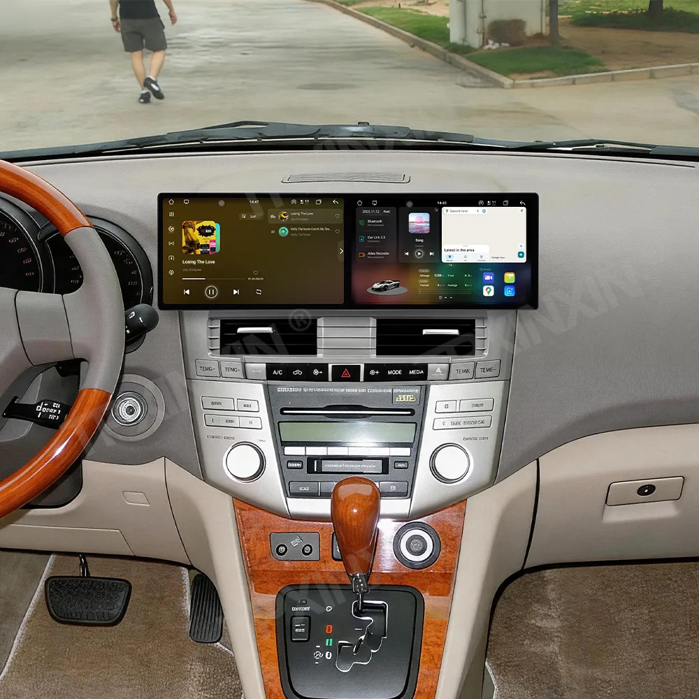 Android 15 Car Multimedia Player For Lexus RX RX300 RX330 2004-2008 Auto Radio GPS Navigation Stereo 18.2 Inch Carplay HiCar DSP