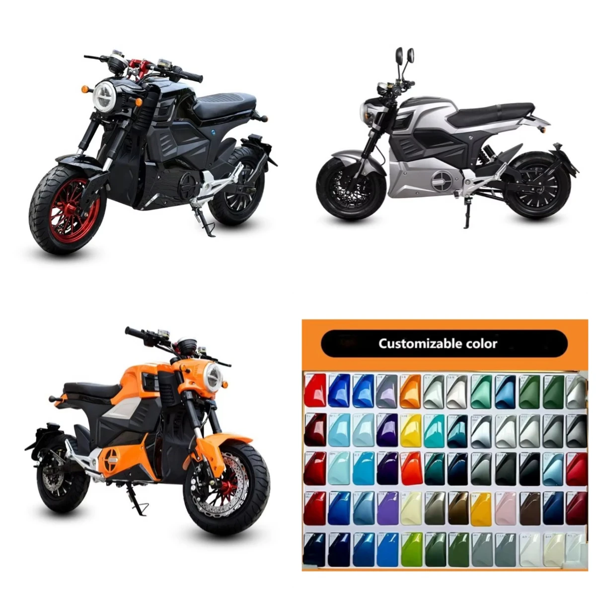 Krono Wild Factory Customized M6 High-Performance Off-Road Sportbikes 70km/h Electric Motorcycle With 2000W Motor And 72V Voltag
Krono Wild Factory Customized M6 High-Performance Off-Road Sportbikes 70km/h Electric Motorcycle With 2000W Motor And 72V Voltag