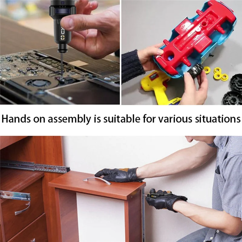 CQMF-Mini Cordless Electric Screwdriver Precision Power Tool Kit Mini Cordless Electric Screwdriver 3.6V 800Mah Mini Power Tool
CQMF-Mini Cordless Electric Screwdriver Precision Power Tool Kit Mini Cordless Electric Screwdriver 3.6V 800Mah Mini Power Tool