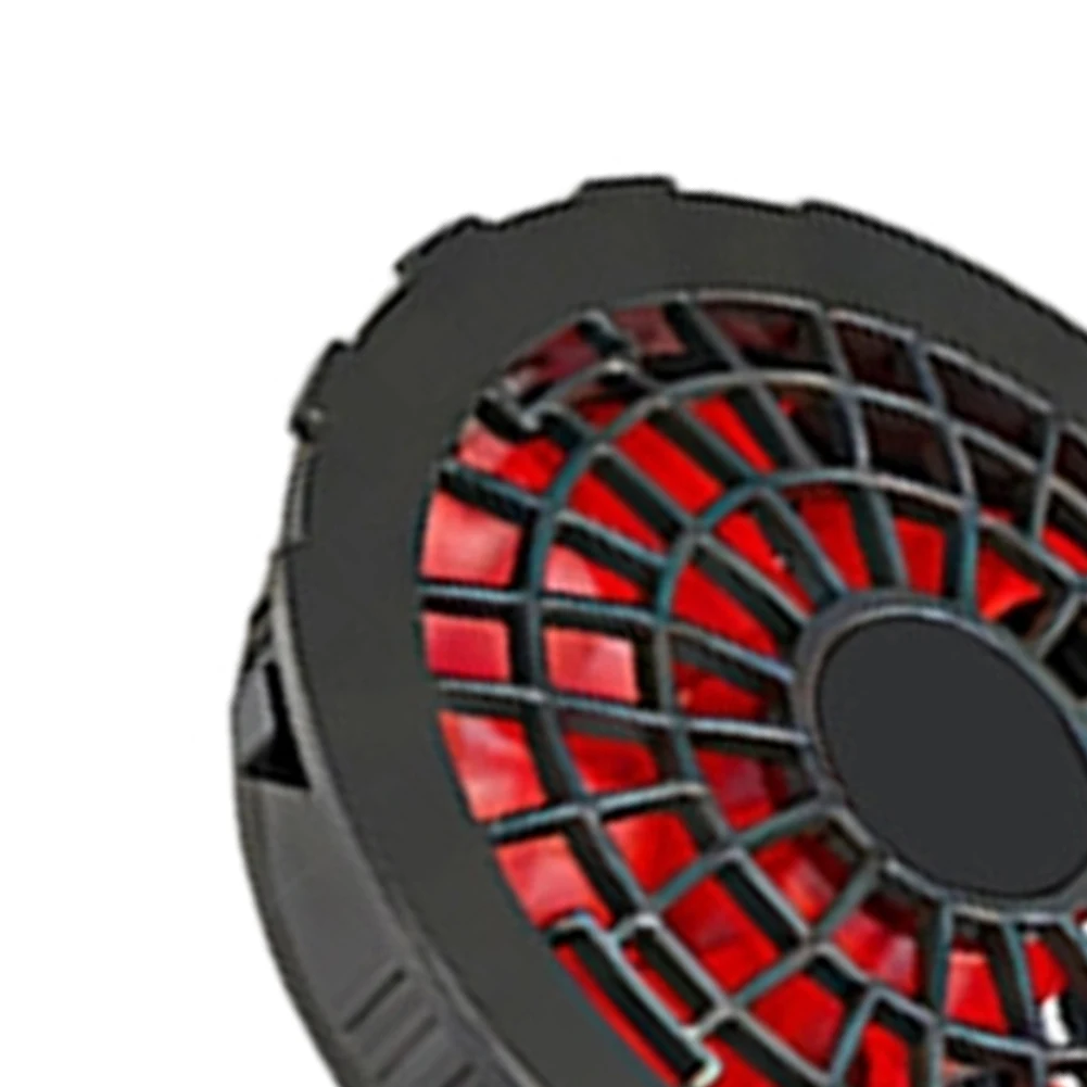 2PCS Air Cooled Workwear Fan Set for Temperature Control in Construction Farming Gardening 10.5x9x4cm ABS Black Fan Kit
2PCS Air Cooled Workwear Fan Set for Temperature Control in Construction Farming Gardening 10.5x9x4cm ABS Black Fan Kit