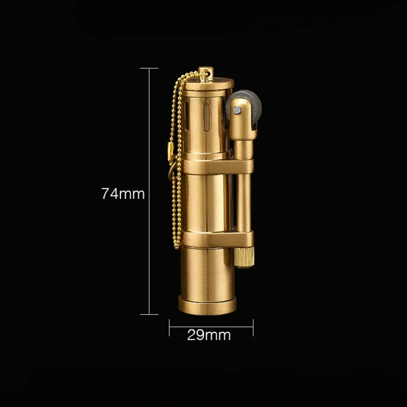 ClassicRetro Kero sene Lighter Tanker Flint Metal Personality Creative Windproof Lighters Cigar Smoking Accessories Gift for Man
ClassicRetro Kero sene Lighter Tanker Flint Metal Personality Creative Windproof Lighters Cigar Smoking Accessories Gift for Man