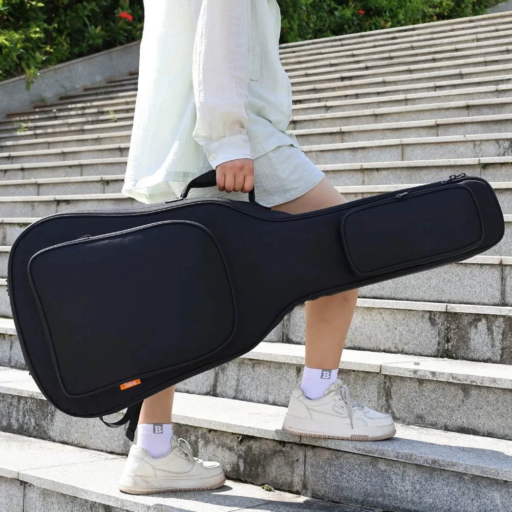 Portable Thickened Guitar Bag Moisture-proof 36/38/39/40/41 Inches Classical Guitar Case Wear-resistant Musical Instruments
Portable Thickened Guitar Bag Moisture-proof 36/38/39/40/41 Inches Classical Guitar Case Wear-resistant Musical Instruments