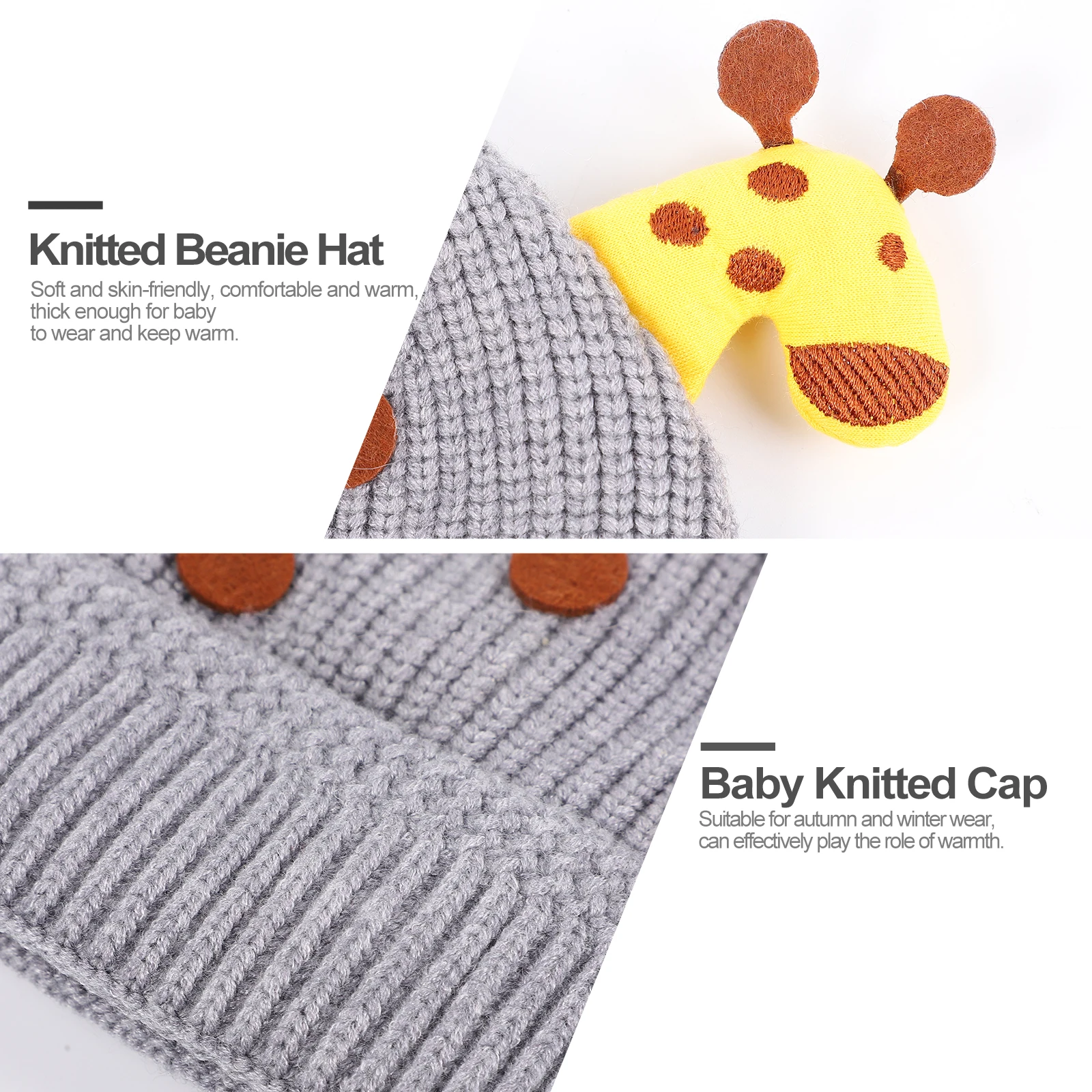 Giraffe Woolen Hat Knitted Beanie Soft Comfortable Warm Cap Winter Baby Bonnet Girls Yarn Infant Has Fashionable
Giraffe Woolen Hat Knitted Beanie Soft Comfortable Warm Cap Winter Baby Bonnet Girls Yarn Infant Has Fashionable
