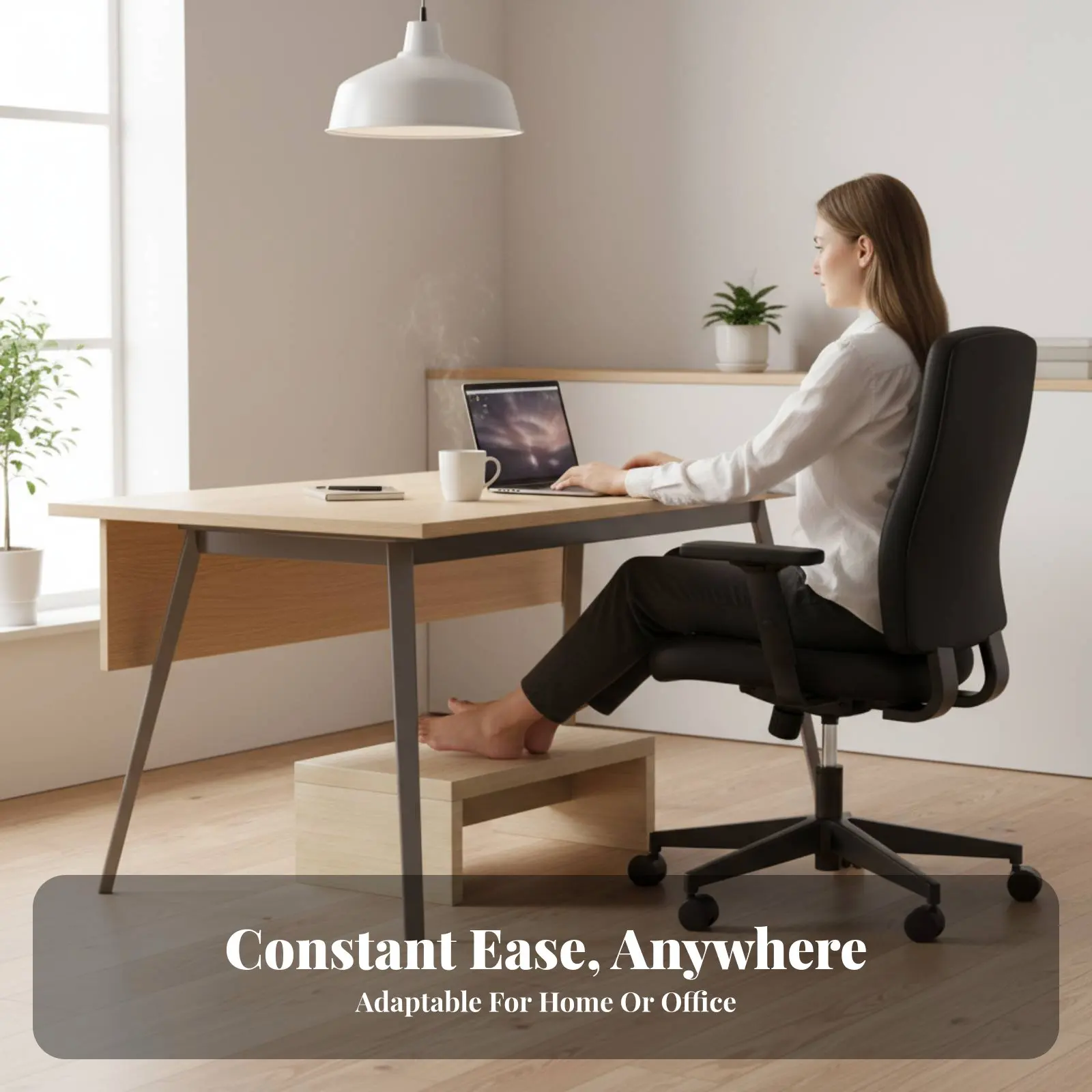 Регулируемая подставка для ног Ergonomic Assist: прочная, минималистичная конструкция для дома, под стол, для учебы, для гостиной
Регулируемая подставка для ног Ergonomic Assist: прочная, минималистичная конструкция для дома, под стол, для учебы, для гостиной