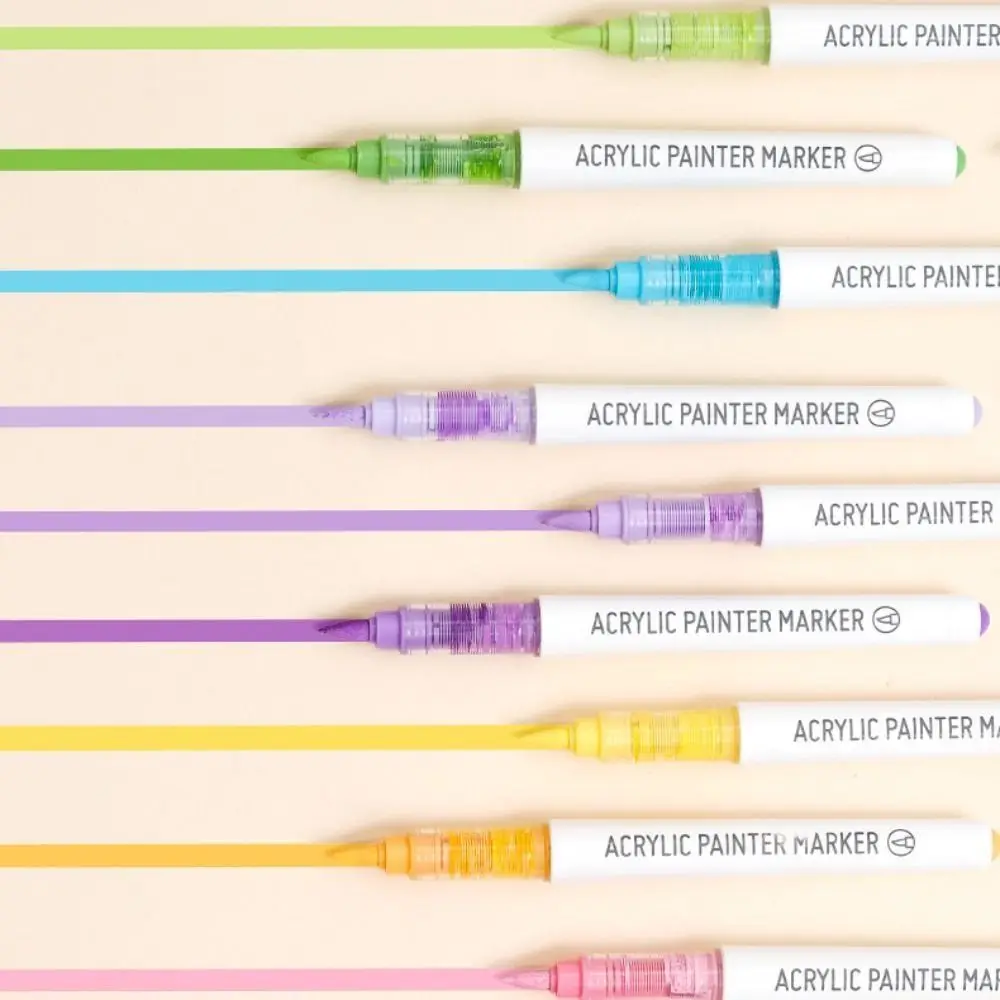 Waterborne Brush Fine Nib Colorful Marker 9 Color Erasable Drawing Pen Portable Multi-purpose Marker Pen School White Board
Waterborne Brush Fine Nib Colorful Marker 9 Color Erasable Drawing Pen Portable Multi-purpose Marker Pen School White Board
