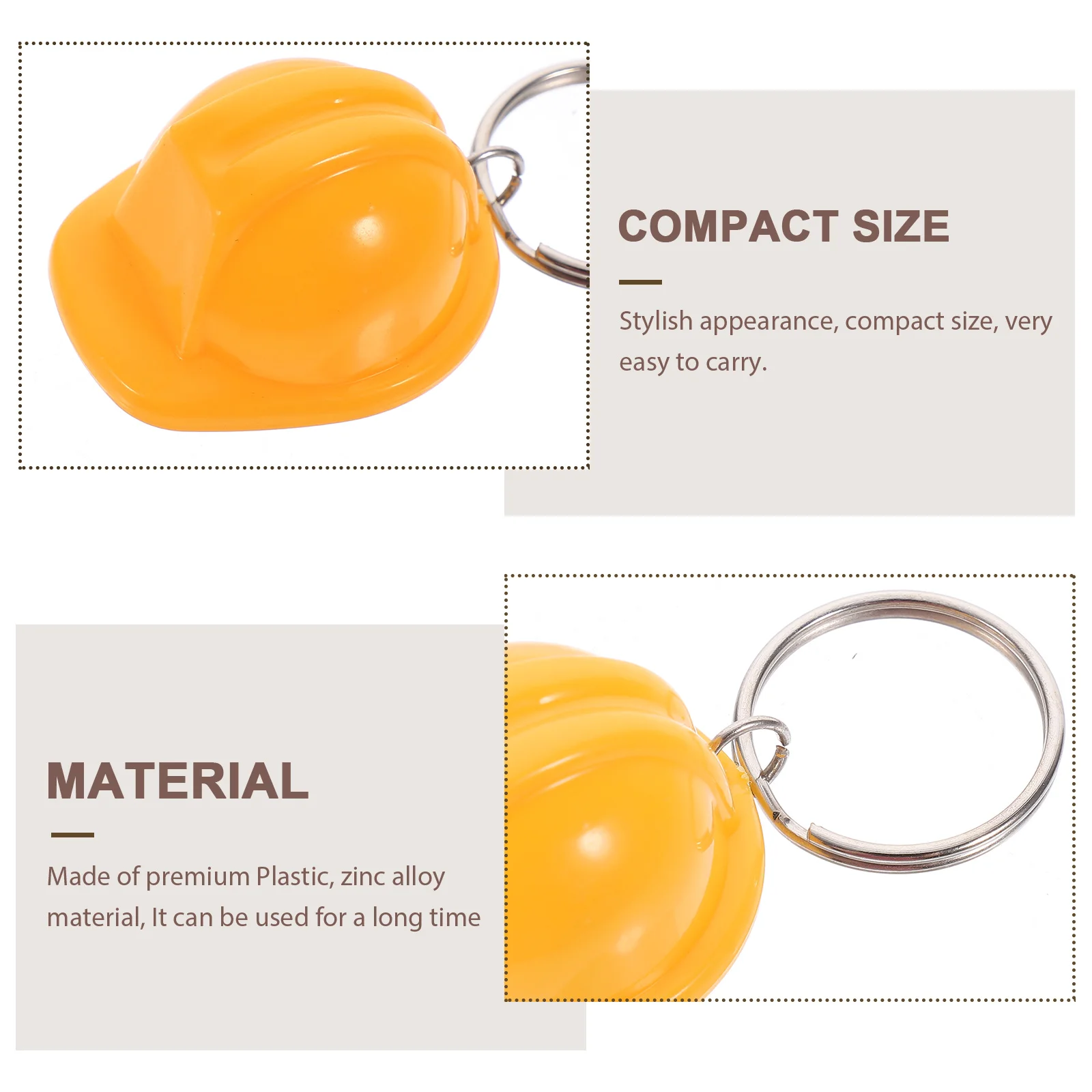 4pcs Hat Keychains Stylish Compact Construction Party Gifts Hard Hat Shaped Keychain for Men Women Car Keys Handbags
4pcs Hat Keychains Stylish Compact Construction Party Gifts Hard Hat Shaped Keychain for Men Women Car Keys Handbags
