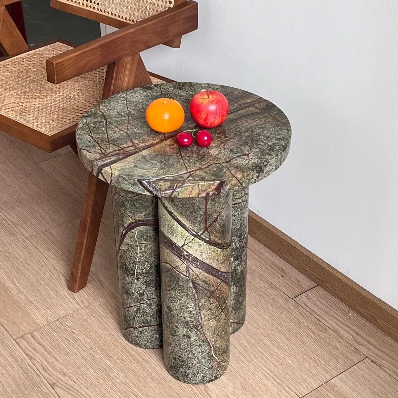 100% Natural Marble Nordic Luxury Side Table, Modern Round Coffee Table for Living Room
100% Natural Marble Nordic Luxury Side Table, Modern Round Coffee Table for Living Room