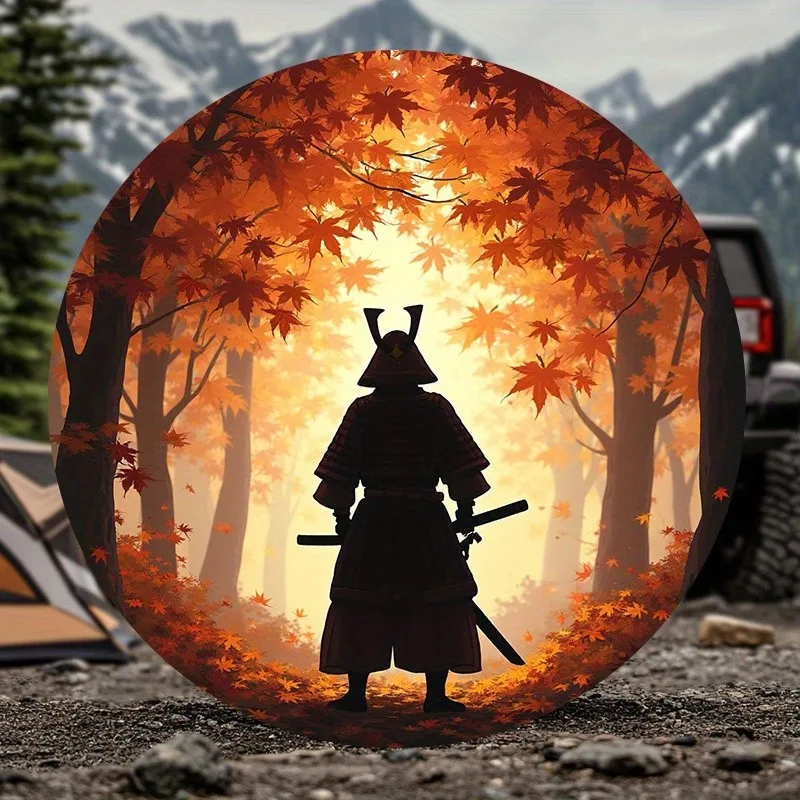 Samurai Red Maple Spare Tire Cover Mysterious Style Durable Polyester SUV Protection
Samurai Red Maple Spare Tire Cover Mysterious Style Durable Polyester SUV Protection