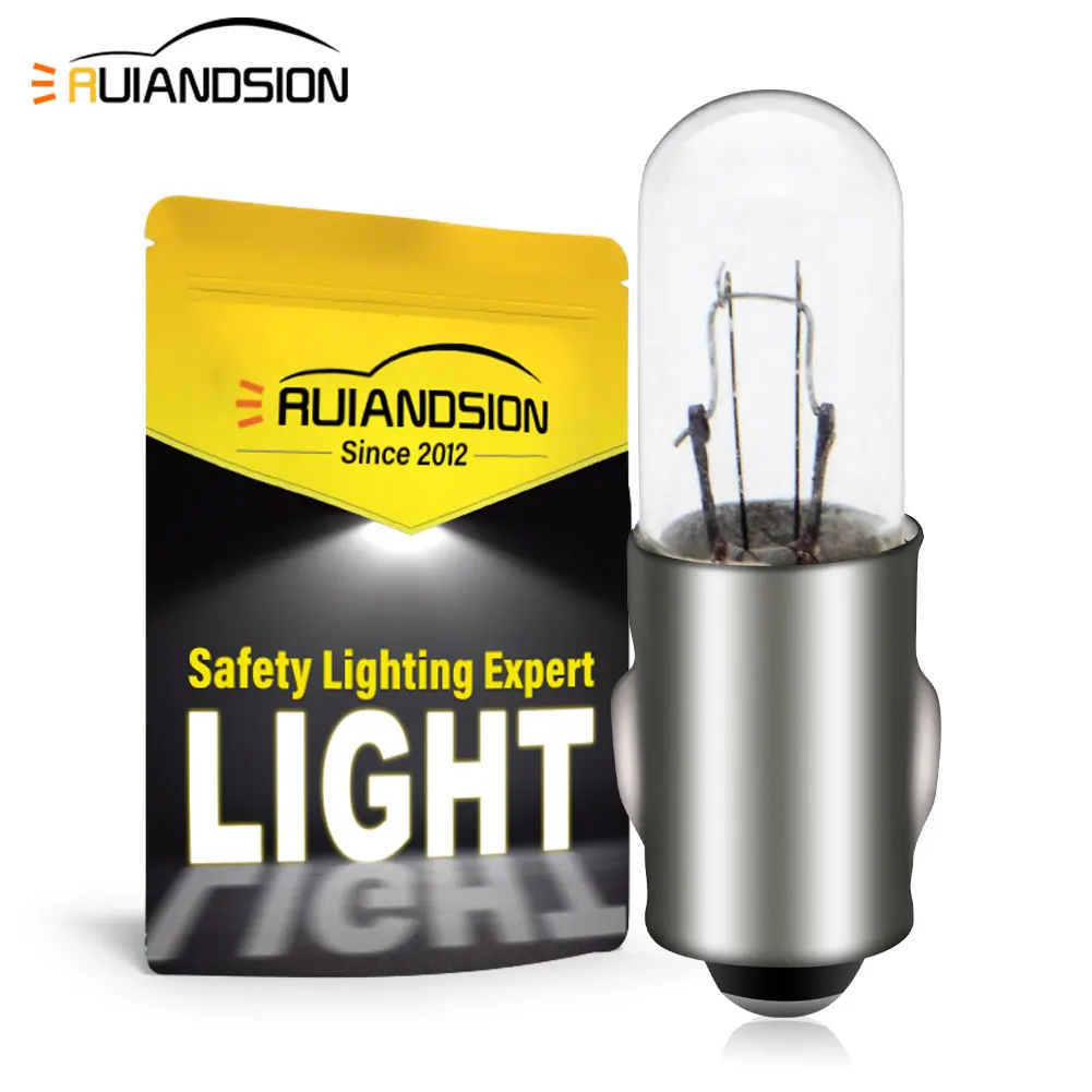 10/50/100pcs Ruiandsion BA7S Car Bulb Interior Instrument Dashboard Light Auto Lamp Super Bright Warm White 12V 24V 100Lm
10/50/100pcs Ruiandsion BA7S Car Bulb Interior Instrument Dashboard Light Auto Lamp Super Bright Warm White 12V 24V 100Lm