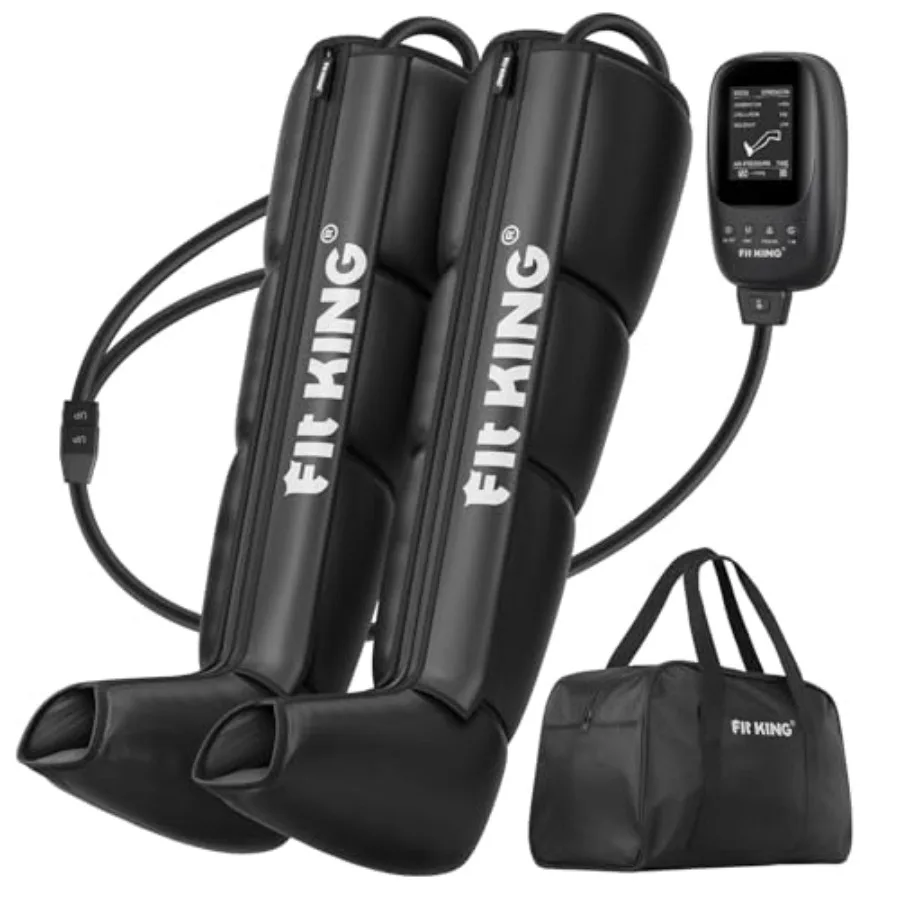 Air Compression Recovery System for Athletes with Sequential Massage Boots in Black for Circulation Improvement and Fast Recove
Air Compression Recovery System for Athletes with Sequential Massage Boots in Black for Circulation Improvement and Fast Recove
