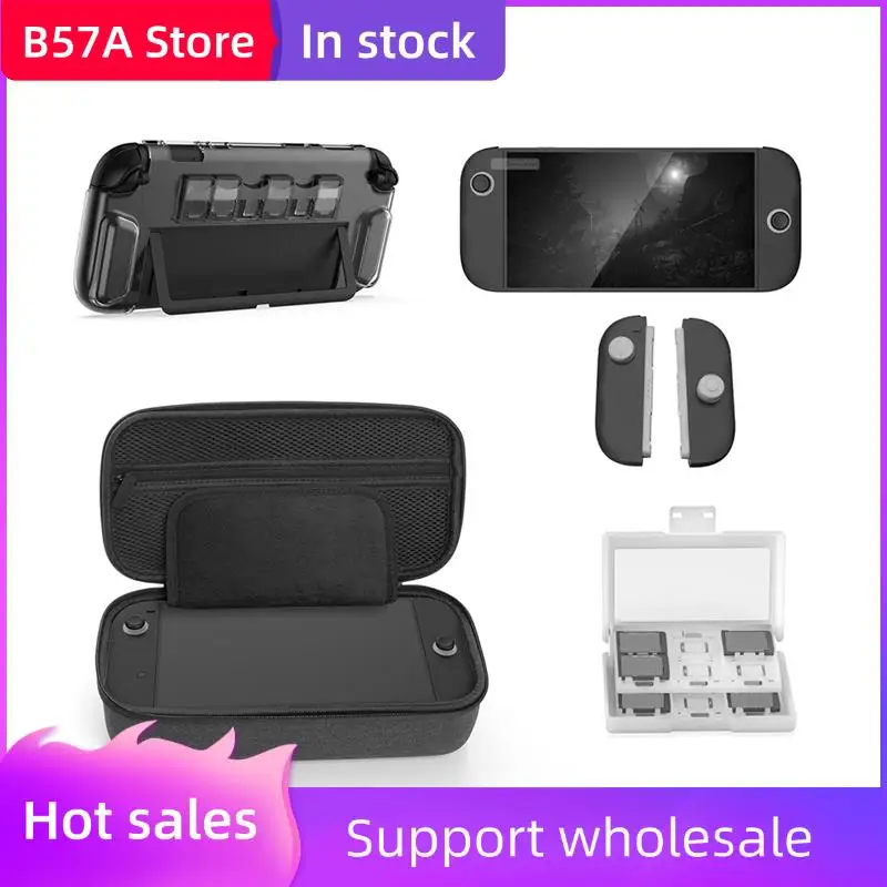 B57A Durable EVA Carrying Case For Switch 2 NS2 Game Console, Includes Mesh Pockets And Game Cartridge Storage Box
B57A Durable EVA Carrying Case For Switch 2 NS2 Game Console, Includes Mesh Pockets And Game Cartridge Storage Box