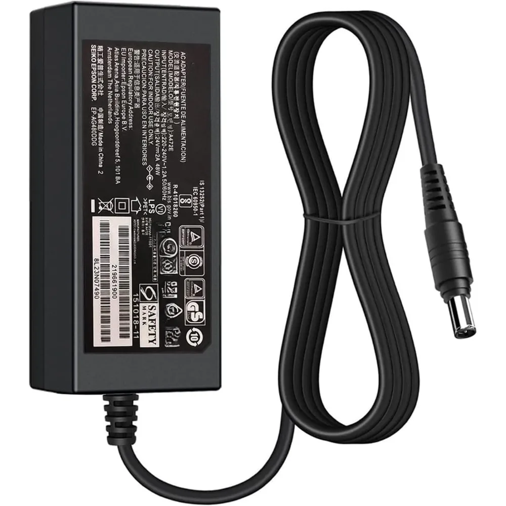 24V AC Adapterfor Epson V500 V600 V700 for Epson Workforce WF-100 WF-110 ES-400 ES-500W ES-C220 ES-C320W ES-580W DS-530 DS-770
24V AC Adapterfor Epson V500 V600 V700 for Epson Workforce WF-100 WF-110 ES-400 ES-500W ES-C220 ES-C320W ES-580W DS-530 DS-770