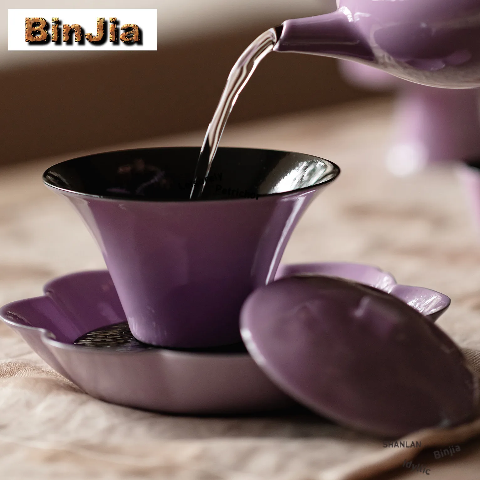 120ml Japanese Style Coarse Pottery Purple Gaiwan Zen Tea Tureen Tea Bowl With Lid Kit Tea Brewing Cover Bowl Pot Bearing Craft
120ml Japanese Style Coarse Pottery Purple Gaiwan Zen Tea Tureen Tea Bowl With Lid Kit Tea Brewing Cover Bowl Pot Bearing Craft