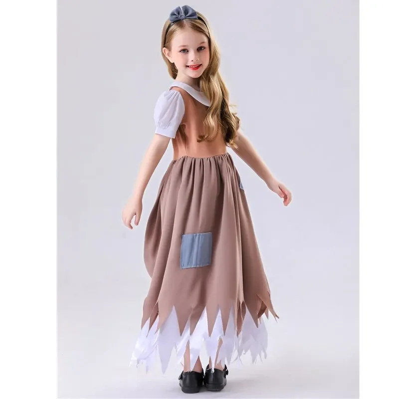 Halloween Children's Anime Cinderella Snow White Cosplay Role-playing Girl Sweet Cute Dress Masquerade Stage Performance Costume
Halloween Children's Anime Cinderella Snow White Cosplay Role-playing Girl Sweet Cute Dress Masquerade Stage Performance Costume