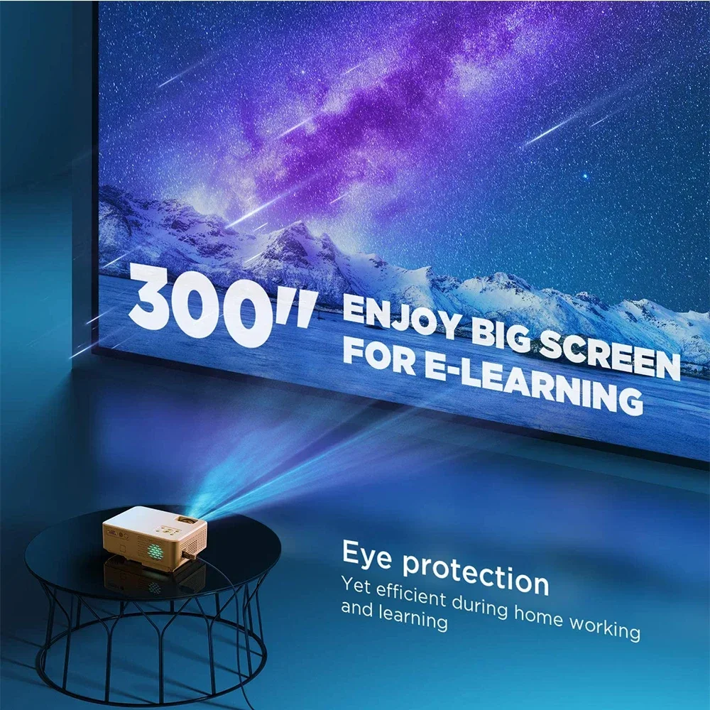 Портативный мини-проектор LCD для домашнего кинотеатра, Wi-Fi, Android, LED HD, для смартфонов
Портативный мини-проектор LCD для домашнего кинотеатра, Wi-Fi, Android, LED HD, для смартфонов