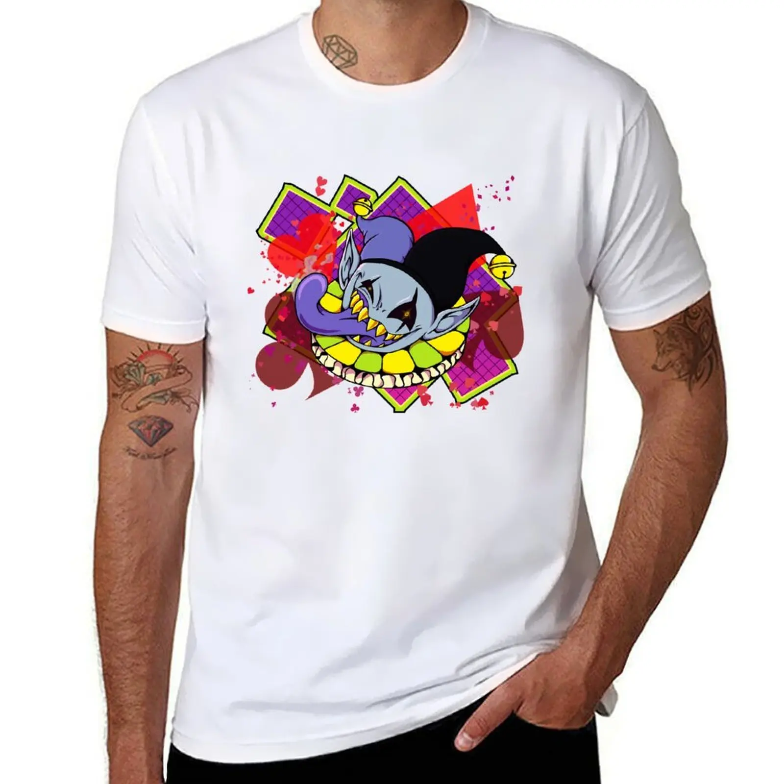 I CAN DO ANYTHING Jevil Print (Wordless Version) T-Shirt t shirts for man graphic tees cotton t shirts high quality T-Shirt
I CAN DO ANYTHING Jevil Print (Wordless Version) T-Shirt t shirts for man graphic tees cotton t shirts high quality T-Shirt