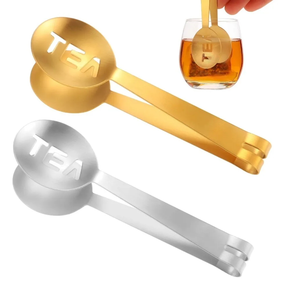 Hot Stainless Steel Tea Bag Clip Strainer Durable Tea Bag Squeezer Portable Easy To Clean Tea Spoon Tea Accessories Tool
Hot Stainless Steel Tea Bag Clip Strainer Durable Tea Bag Squeezer Portable Easy To Clean Tea Spoon Tea Accessories Tool