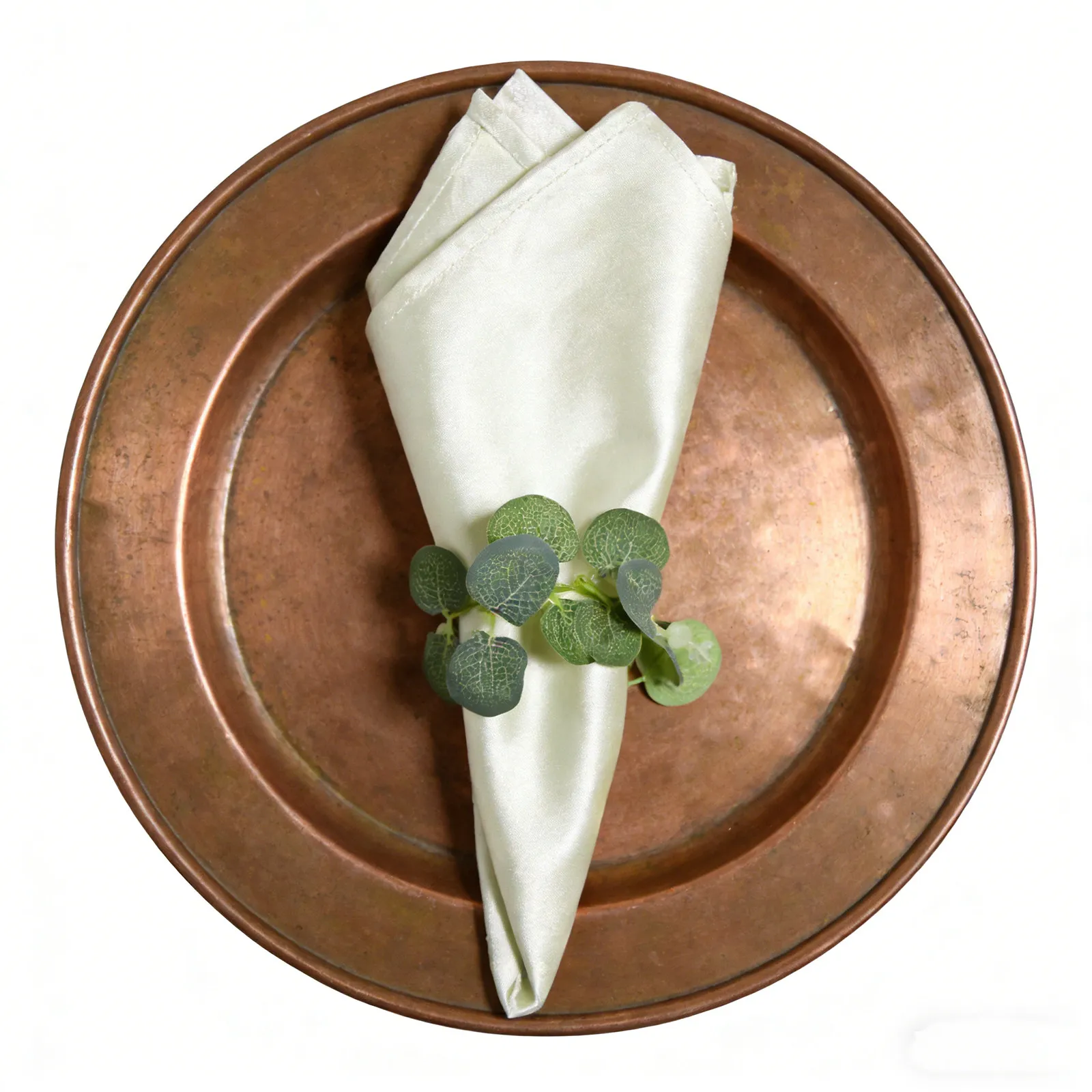 12Pcs Napkin Rings Decorative Greenery Artificial Eucalyptus Leaf Table Napkin Holder Spring Wedding Garden Party Easter Table
12Pcs Napkin Rings Decorative Greenery Artificial Eucalyptus Leaf Table Napkin Holder Spring Wedding Garden Party Easter Table