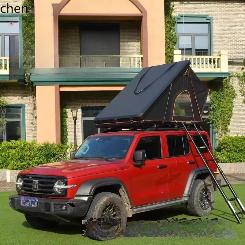HXL roof folding tent truck hydraulic automatic opening aluminum alloy outdoor camping tent
HXL roof folding tent truck hydraulic automatic opening aluminum alloy outdoor camping tent