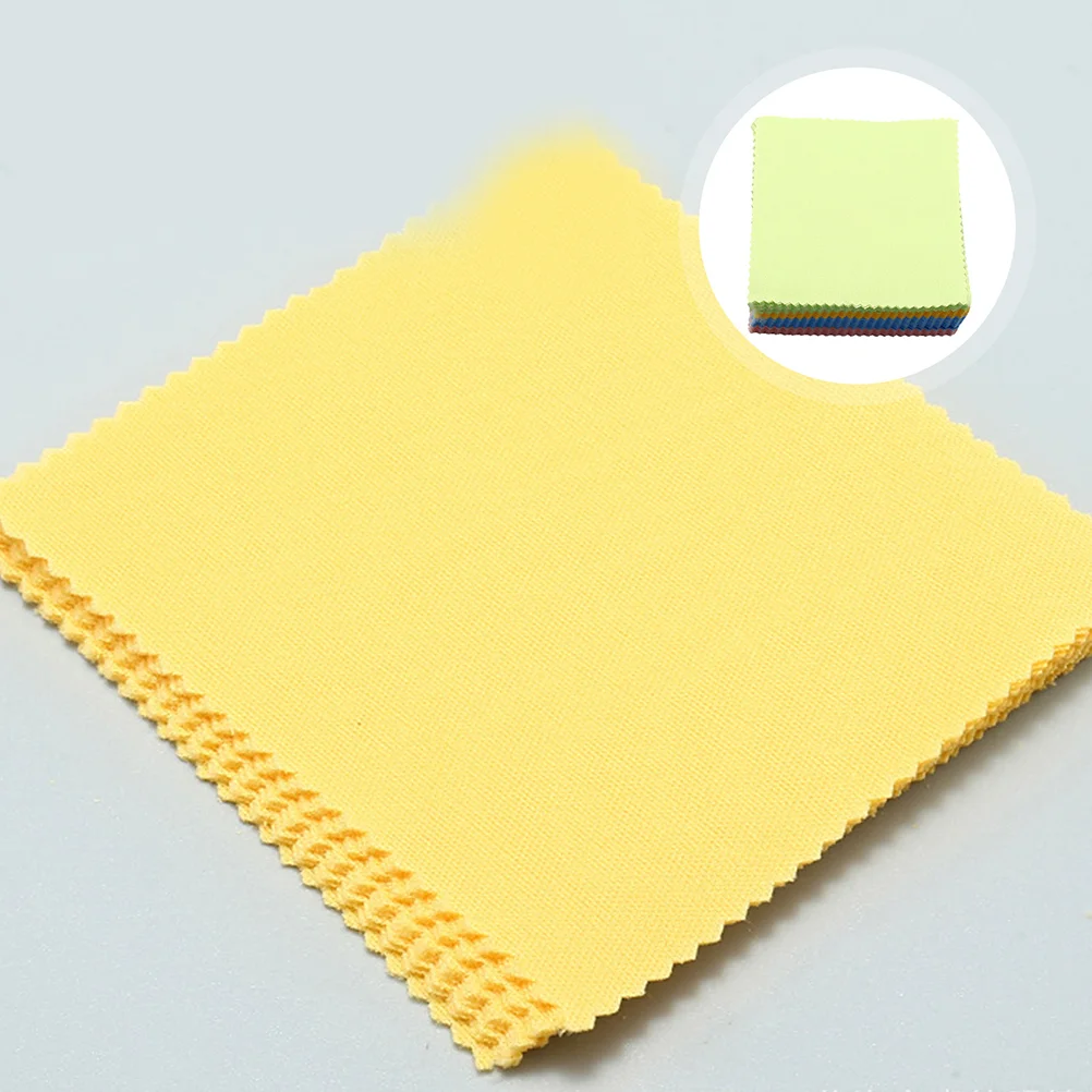 100 Pcs Glasses Cloth Wipes Microfiber Cleaning Supple Eyeglass Knitted Fabric Small
100 Pcs Glasses Cloth Wipes Microfiber Cleaning Supple Eyeglass Knitted Fabric Small