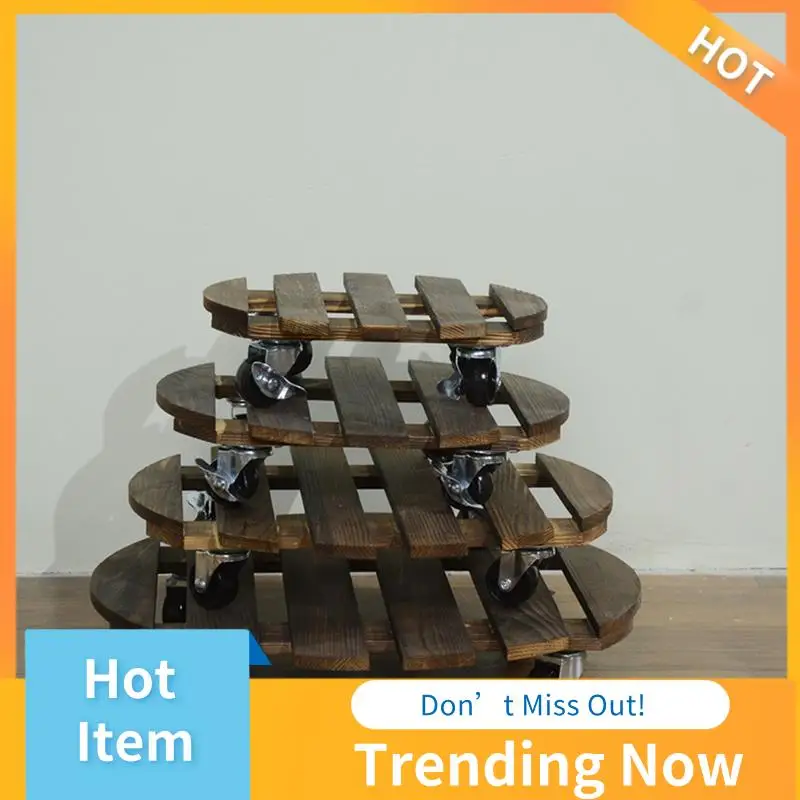 AB08-Round Universal Wheel Flower Pot Wooden Stand Flower Pot Base With Wheels Allows You To Easily Move The Potted Plants
AB08-Round Universal Wheel Flower Pot Wooden Stand Flower Pot Base With Wheels Allows You To Easily Move The Potted Plants