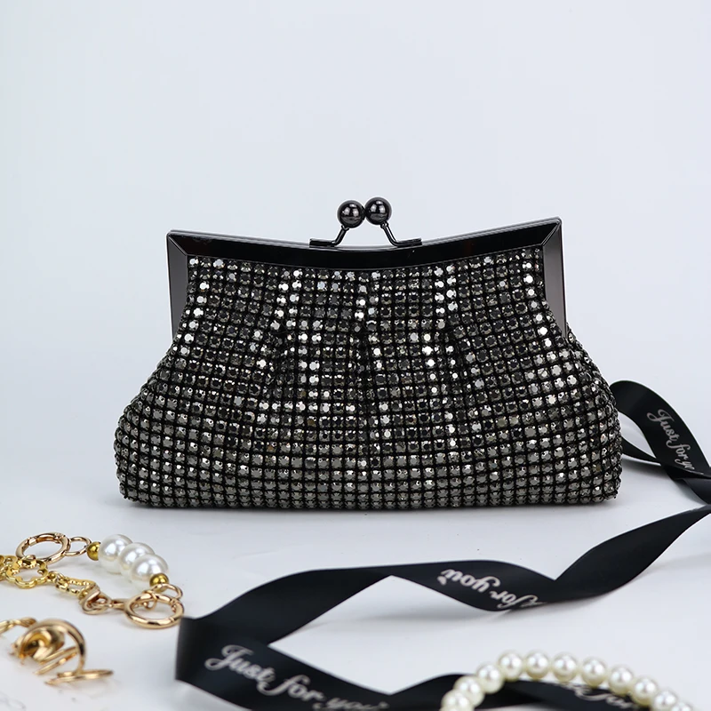 Handmade Sparkling Rhinestone Evening Clutch Bag for Women, Elegant Party Wedding Banquet Purse, Glittery Prom Night Bag,Stylish
Handmade Sparkling Rhinestone Evening Clutch Bag for Women, Elegant Party Wedding Banquet Purse, Glittery Prom Night Bag,Stylish