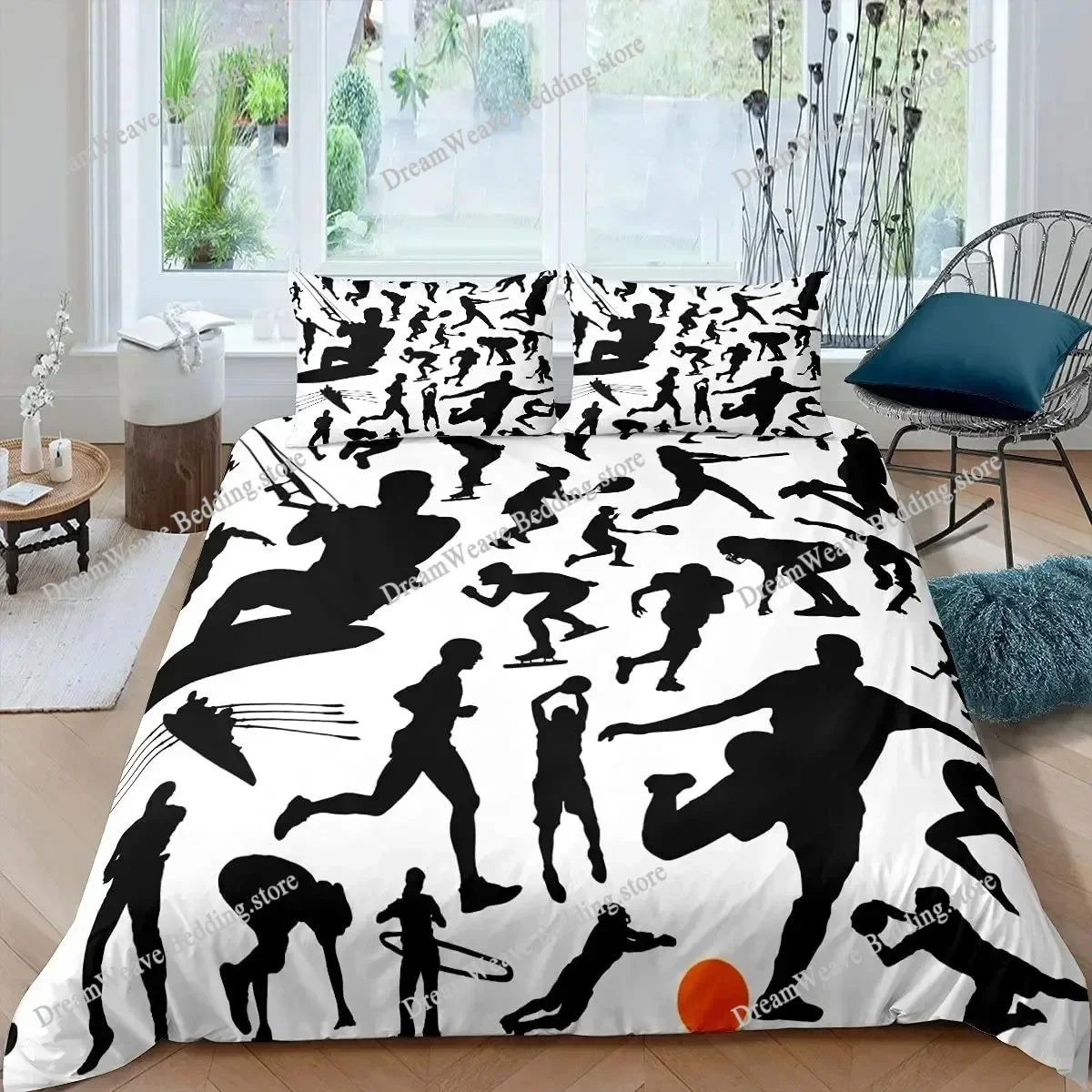 Badminton Bedding Set Duvet Cover 3d Bedding Fashion Design Decoration King Duvet Cover Set Double Bed Set Bedding Sets963
Badminton Bedding Set Duvet Cover 3d Bedding Fashion Design Decoration King Duvet Cover Set Double Bed Set Bedding Sets963