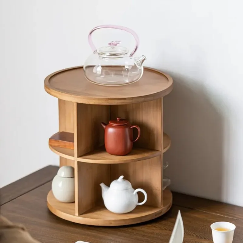 Rotating Solid Wood Tea Set Display Shelf, Zen Chinese Style Curio Cabinet for Tea Ceremony Storage & Living Room Home Decor
Rotating Solid Wood Tea Set Display Shelf, Zen Chinese Style Curio Cabinet for Tea Ceremony Storage & Living Room Home Decor