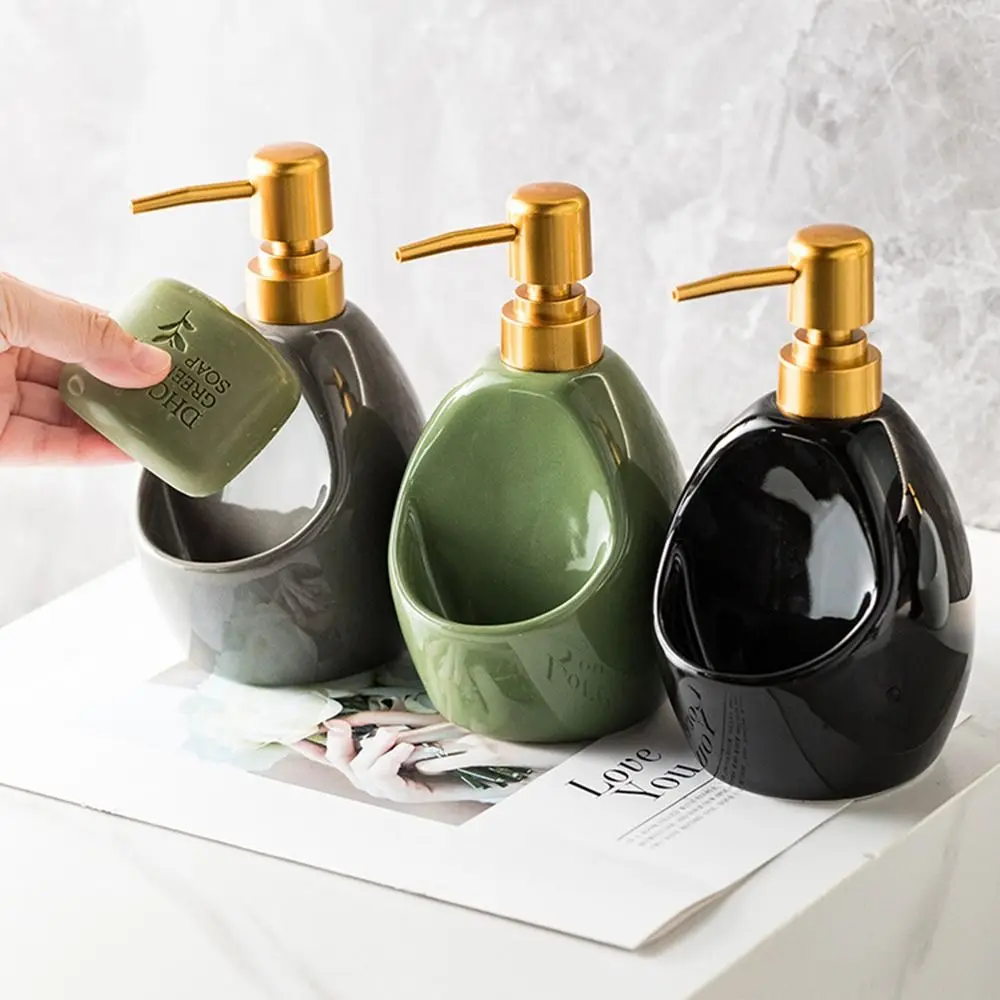 Press Pump Ceramic Lotion Bottle 480ml Capacity Refillable Liquid Soap Container Reusable Non-slip Base Bath Lotion Pump Jar
Press Pump Ceramic Lotion Bottle 480ml Capacity Refillable Liquid Soap Container Reusable Non-slip Base Bath Lotion Pump Jar