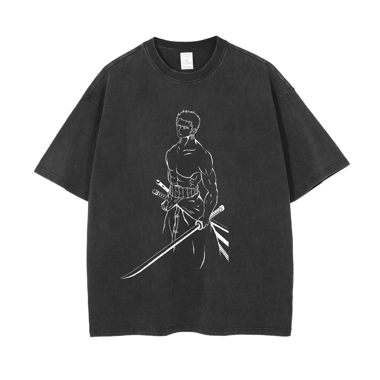 Men Black Washed T-Shirt Japanese Anime ONE PIECE Graphic T Shirt Streetwear Summer Short Sleeve Tshirt Harajuku Cotton Tops
Men Black Washed T-Shirt Japanese Anime ONE PIECE Graphic T Shirt Streetwear Summer Short Sleeve Tshirt Harajuku Cotton Tops